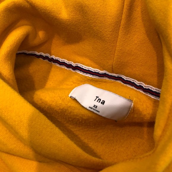 Aritzia Yellow Hoodie - Picture 3 of 3